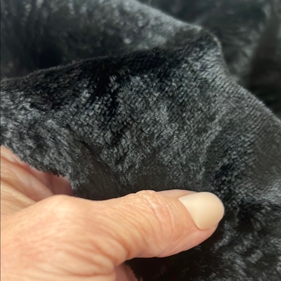 Emporio Armani Black Faux Fur Coat - Picture 9 of 16